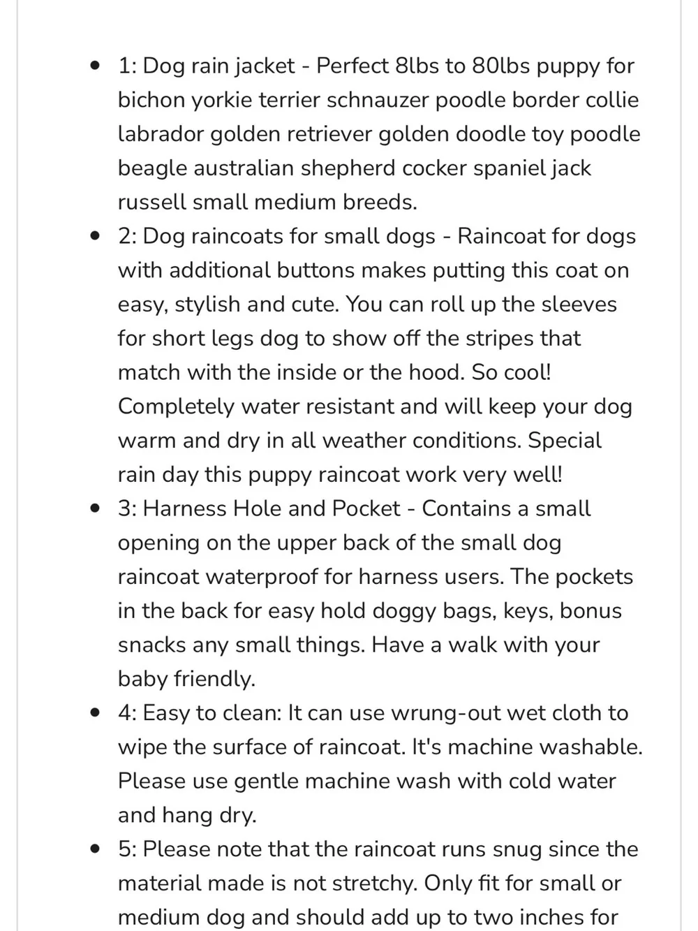 Yellow Dog Raincoat with Hood - Water-Resistant Pet Jacket